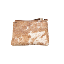 Load image into Gallery viewer, Country Allure - Cowhide Coin Purse Small - Tan
