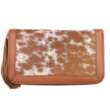 Load image into Gallery viewer, Country Allure - Georgia Small Cowhide Leather Purse
