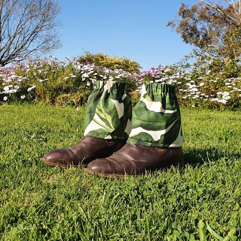 Green Leaves Sock Protectors