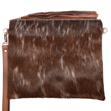 Load image into Gallery viewer, Country Allure - Sophia Cowhide Leather Clutch/Handbag Large
