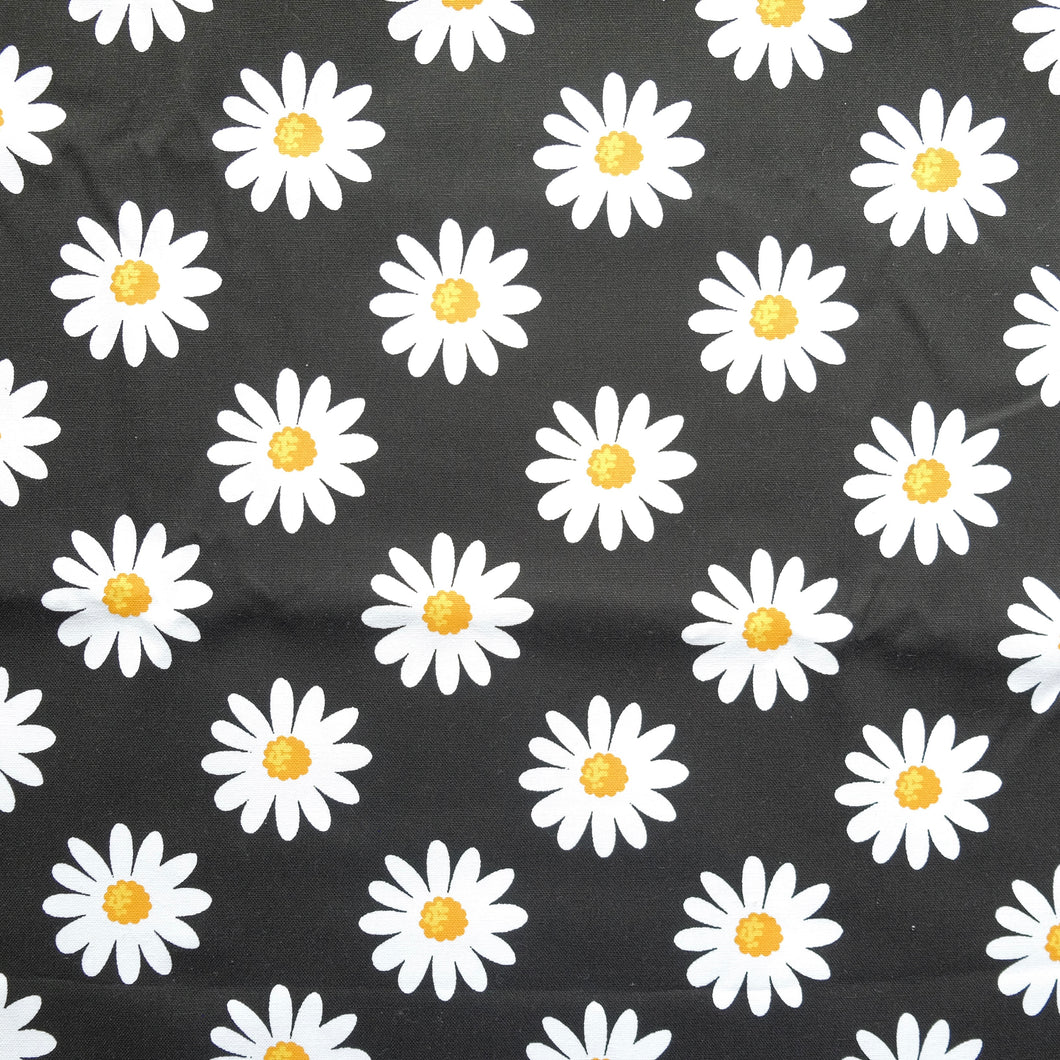 Black with White Daisy Sock Protector