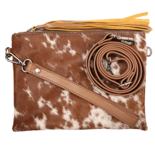 Load image into Gallery viewer, Country Allure - Sophia Cowhide Leather Clutch/Handbag Small
