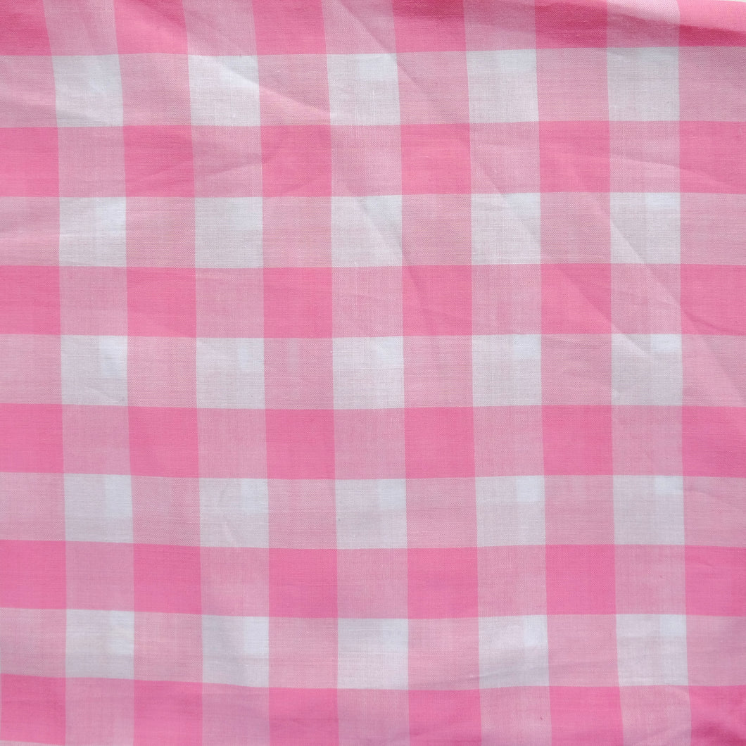 Pink Gingham Bandana