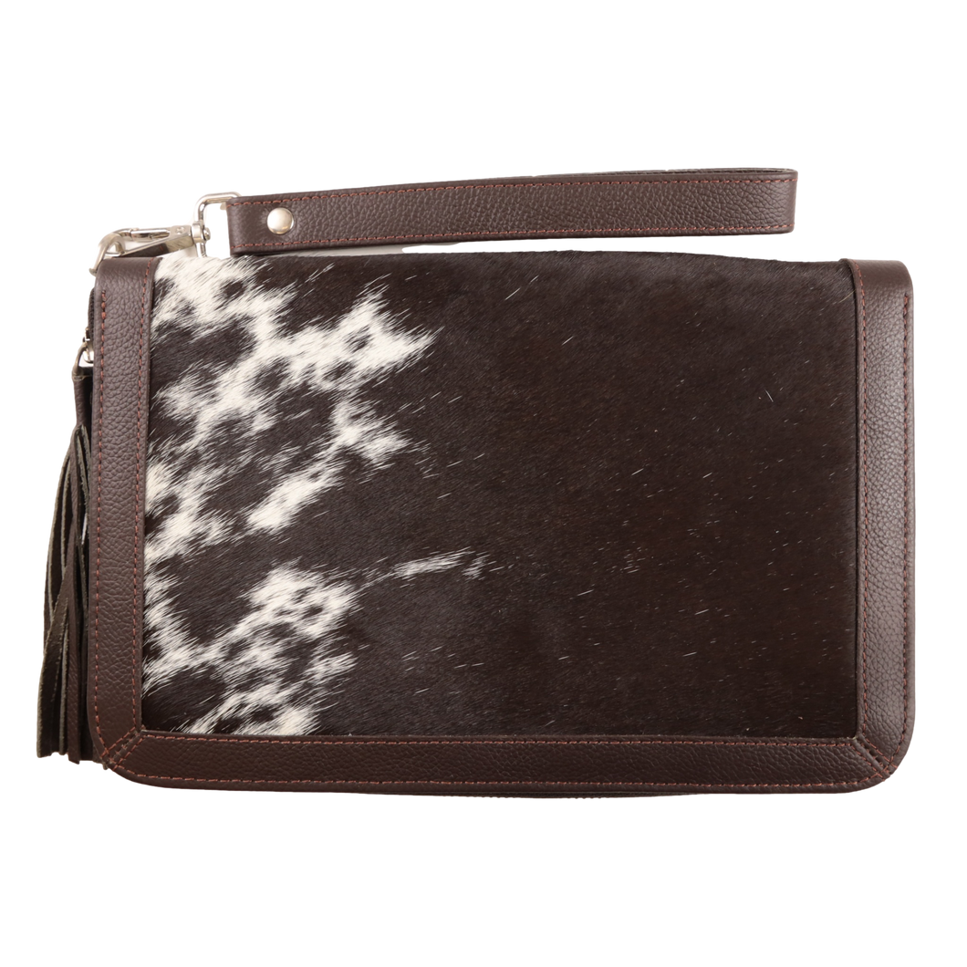 Country Allure - Georgia Large Cowhide Leather Purse